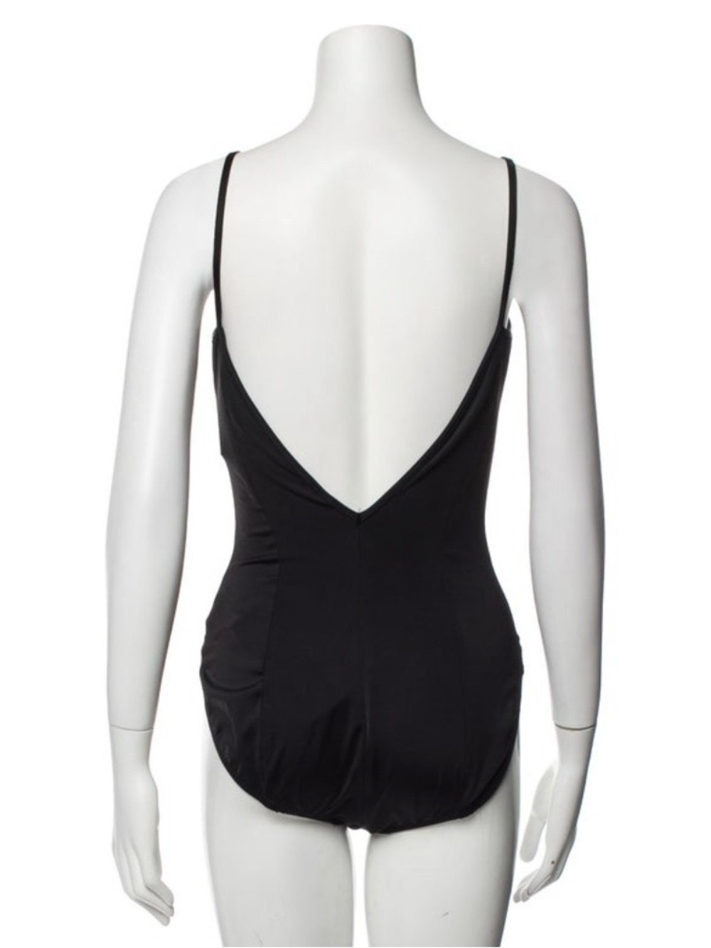 Norma Kamali Black One-Piece Swimsuit with Tag